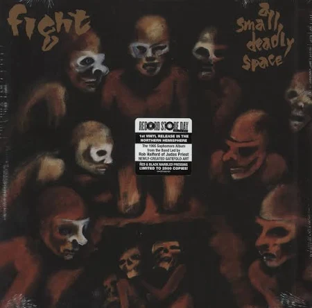 Fight ‎- A Small Deadly Space [Red & Black Marble Vinyl] (New Vinyl LP)